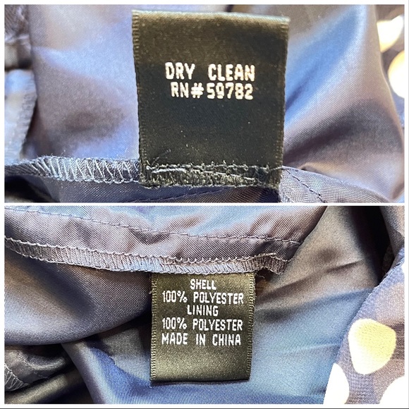 Polka dots Dress | Adrianna Papell - Picture 8 of 9